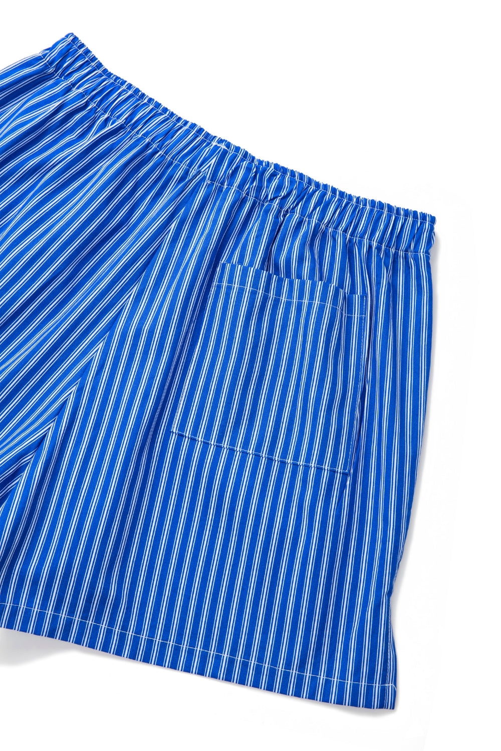 Cats Lacivert Çizgili Şort - 1