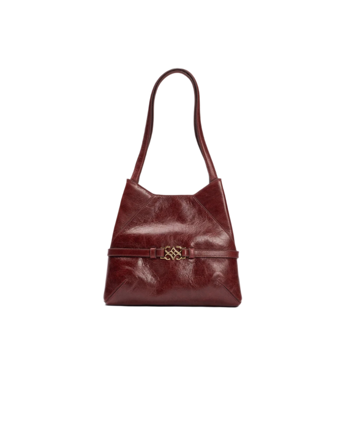 Cecia-Aries Tote Burgundy-Omuz Çantası-1-Milagron.com