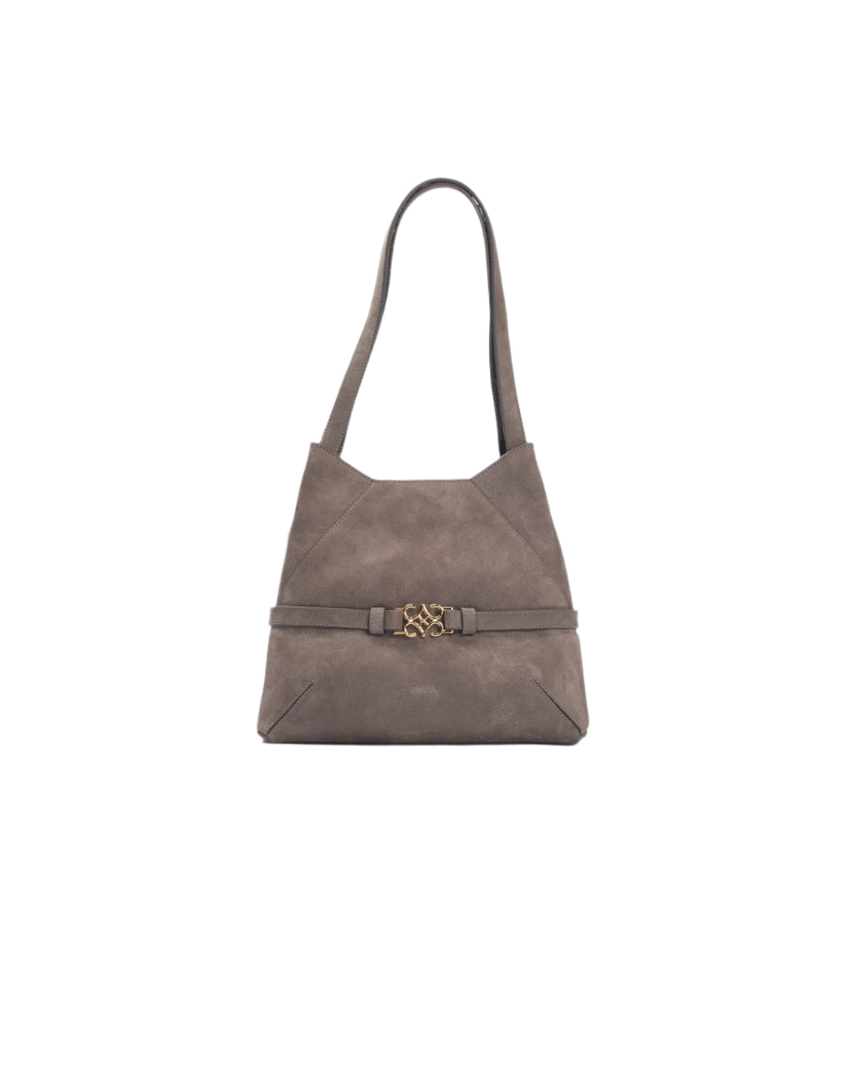 Cecia-Aries Tote Nubuck Grey-Omuz Çantası-1-Milagron.com