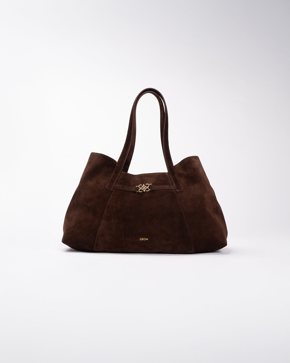 Cecia-Eterna Bitter Brown Suede-Omuz Çantası-4-Milagron.com