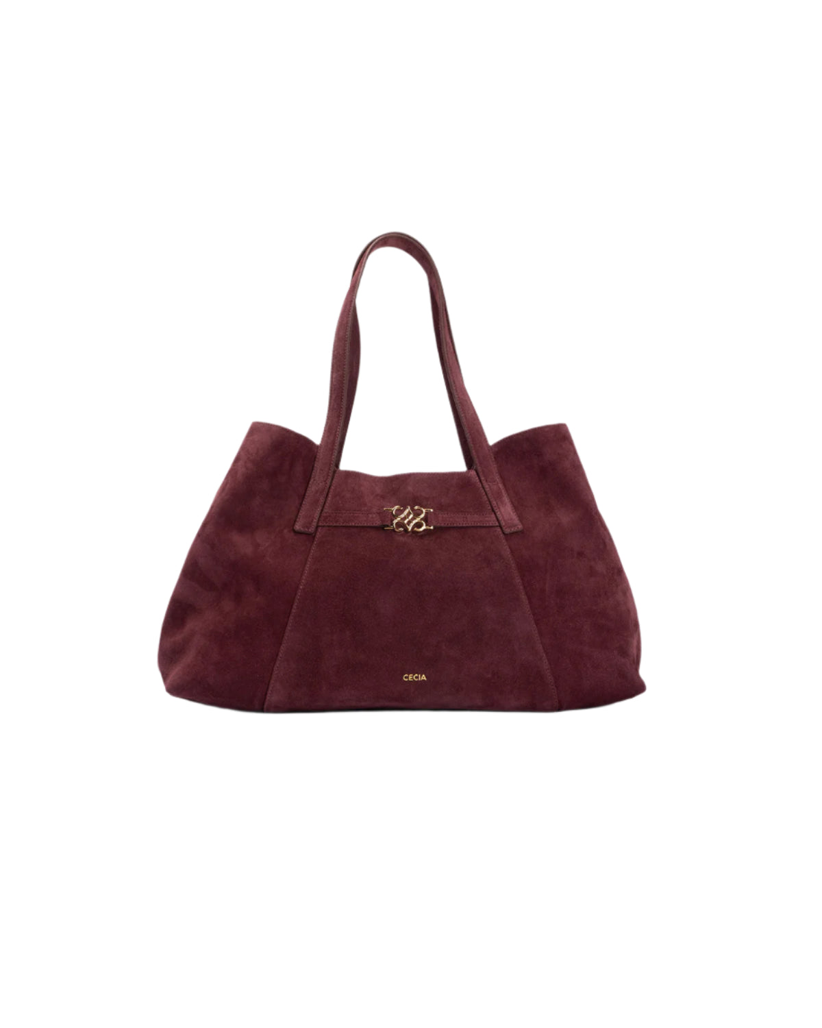 Cecia-Eterna Merlot Suede-Omuz Çantası-6-Milagron.com