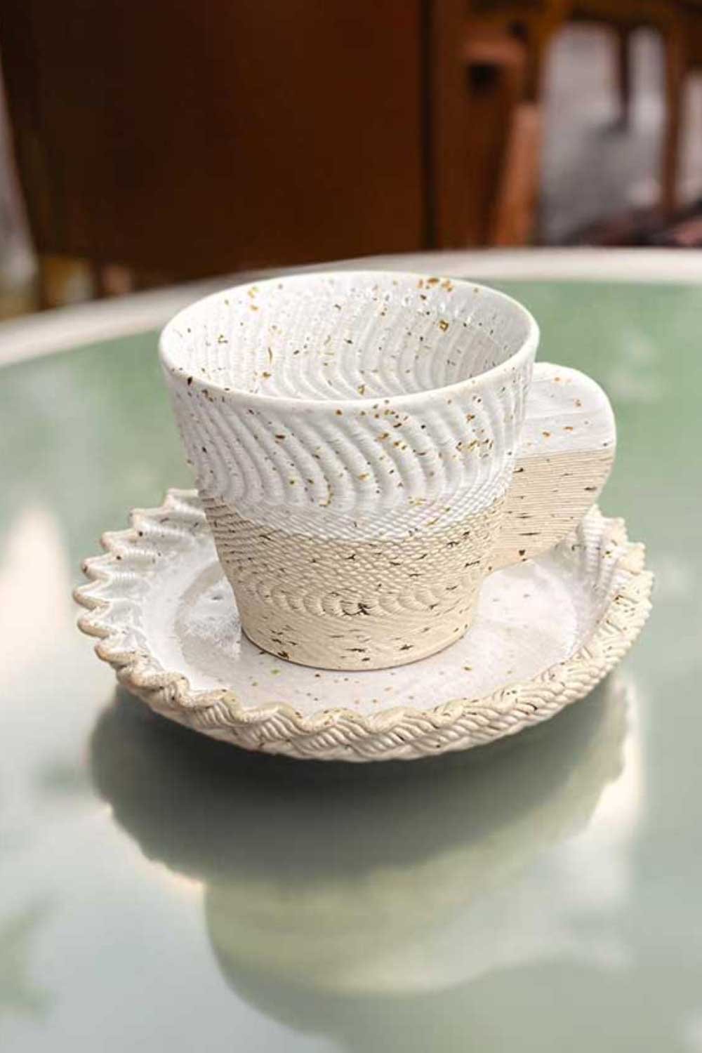 Ceramic Bottery-Türk Kahvesi - Espresso Fincanı-Bardak-2-Milagron.com