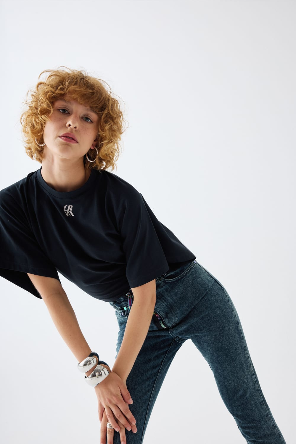 Certain-Dani Tee Black-T-Shirts-3-Milagron.com