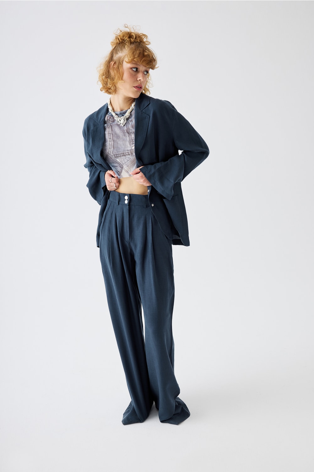 Certain-Haley Pant-Kumaş Pantolon-2-Milagron.com