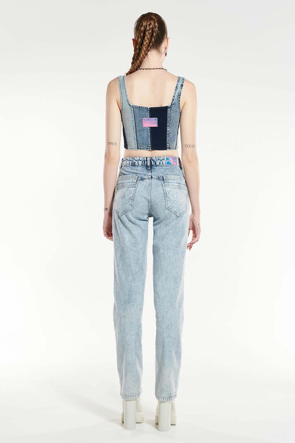 Certain-Soho Jean-Kot Pantolon-5-Milagron.com