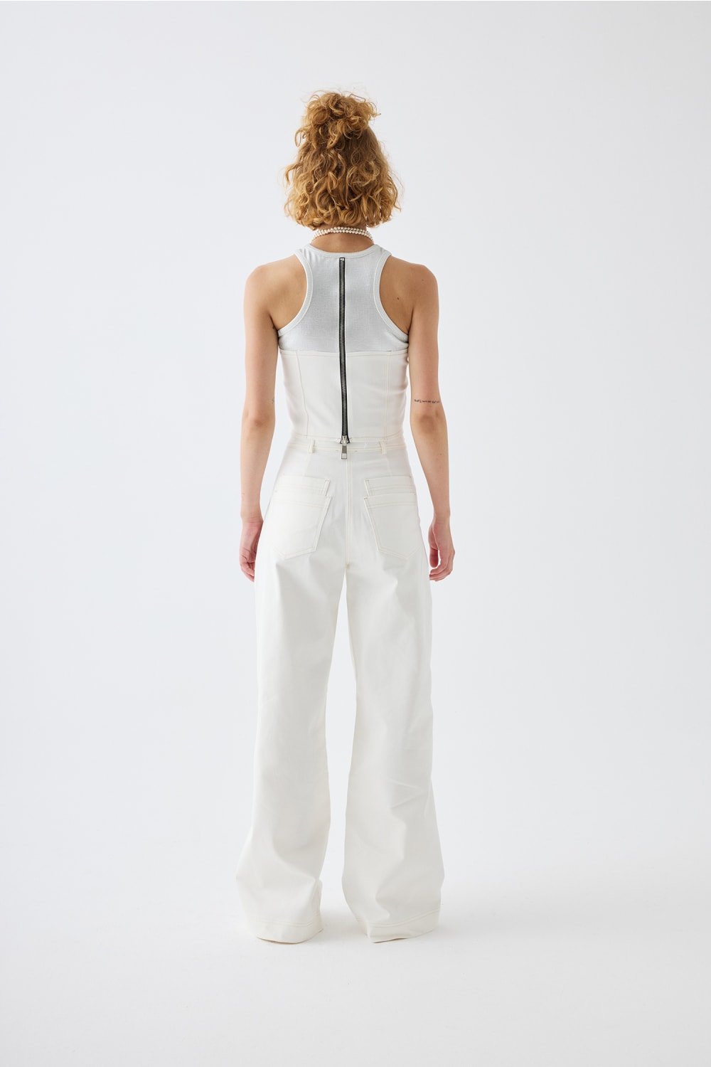 Certain-Summer Corset Silver-Top-4-Milagron.com