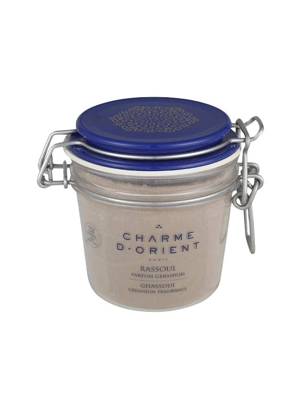 Charme d’Orient-Hammam Ritual - Rhassoul with Geranium-Yüz Maskesi-1-Milagron.com
