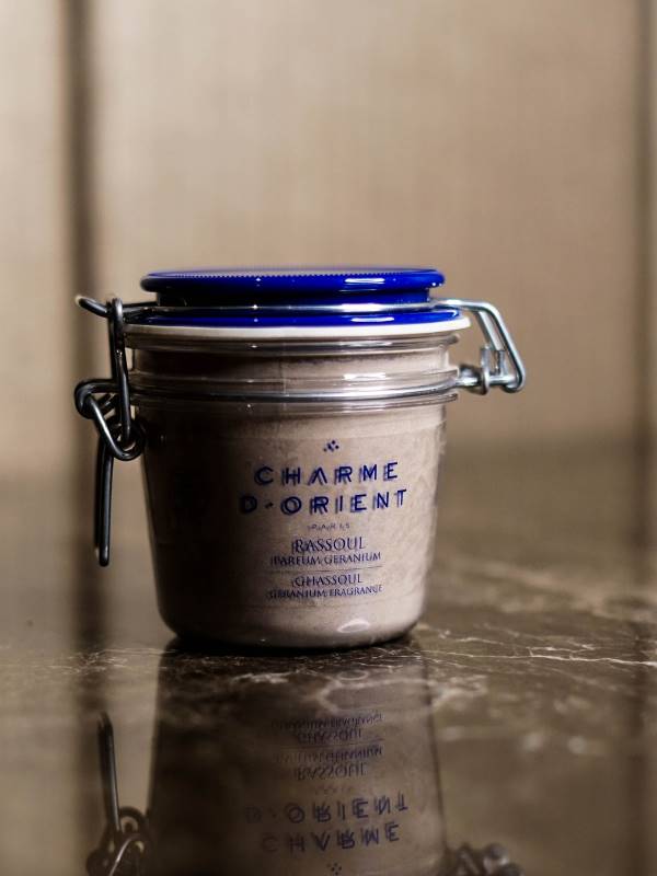 Charme d’Orient-Hammam Ritual - Rhassoul with Geranium-Yüz Maskesi-2-Milagron.com