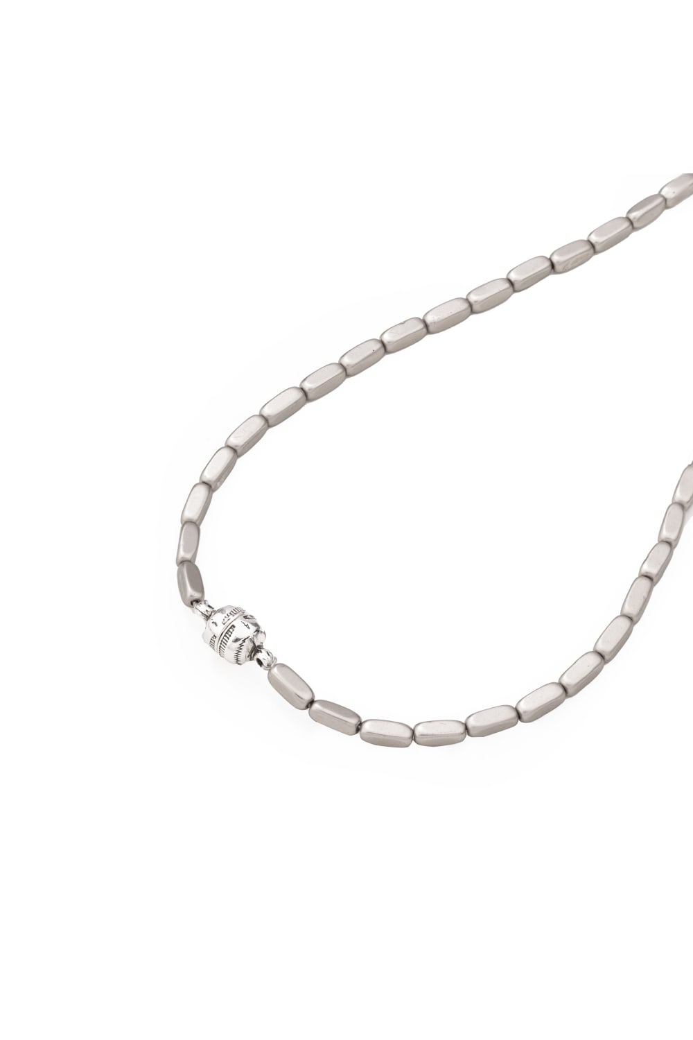 Chaseldor-Nefha Gri Doğal Taş Erkek Kolye-Kolye-1-Milagron.com