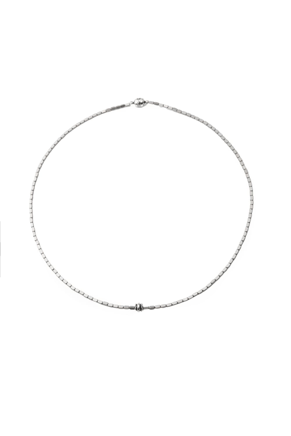 Chaseldor-Noble Gri Doğal Taş Erkek Kolye-Kolye-2-Milagron.com