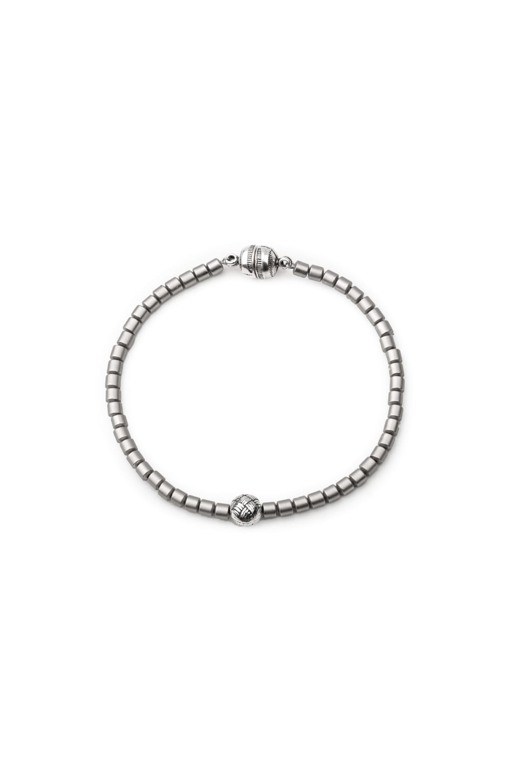 Chaseldor-Opia Gri Doğal Taş Erkek Bileklik-Bileklik-2-Milagron.com