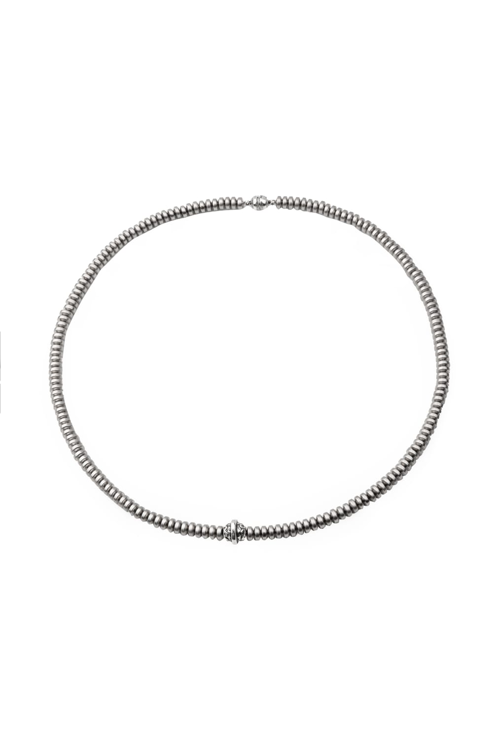 Chaseldor-Orenda Gri Doğal Taş Erkek Kolye-Kolye-1-Milagron.com