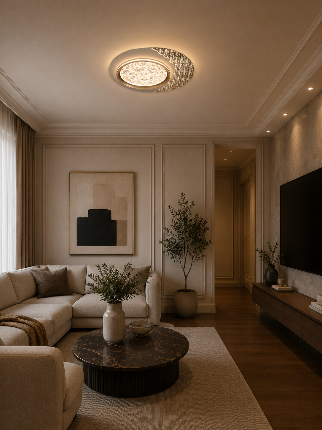 Lumiana-Valen Plafonyer-Avize-2-Milagron.com