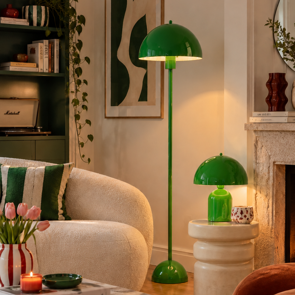 Soho Yeşil Metal Lambader