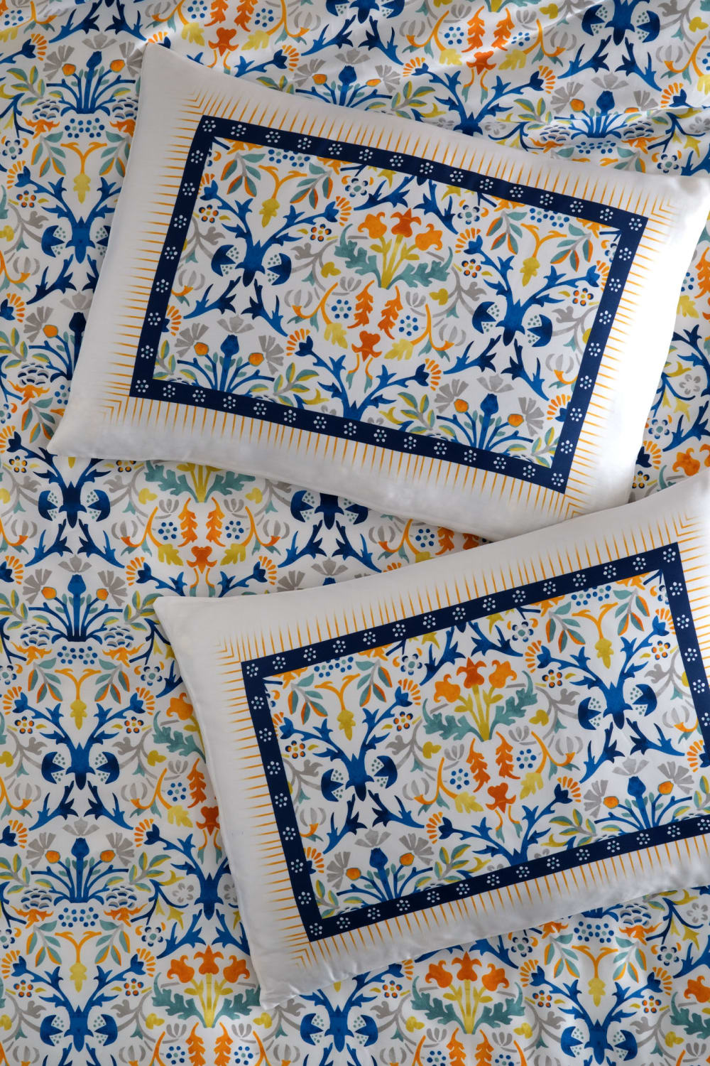 Chérx-Pamuk Saten Nevresim Takımı Mesopotami̇a-Nevresim Takımı-3-Milagron.com