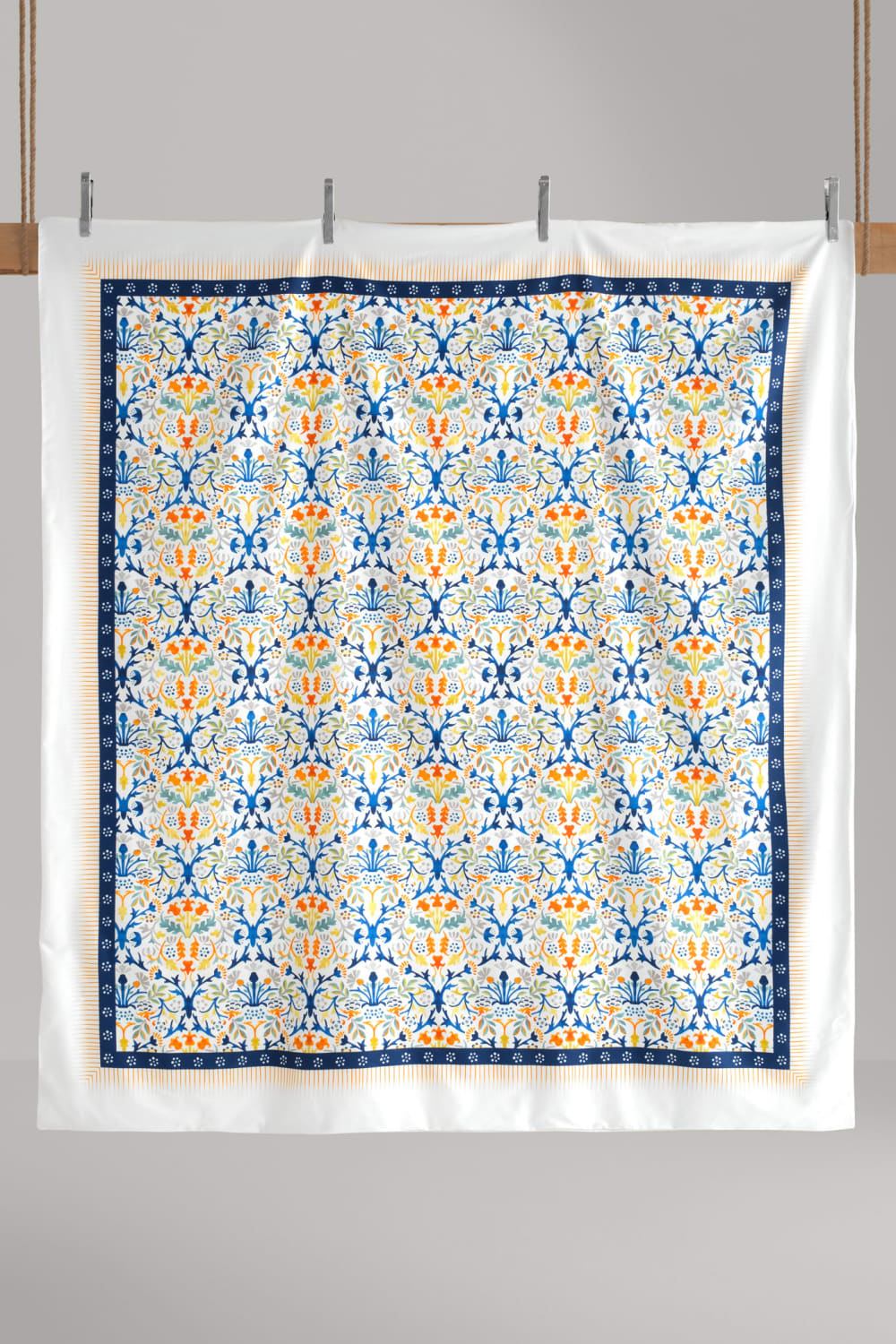 Chérx-Pamuk Saten Nevresim Takımı Mesopotami̇a-Nevresim Takımı-5-Milagron.com