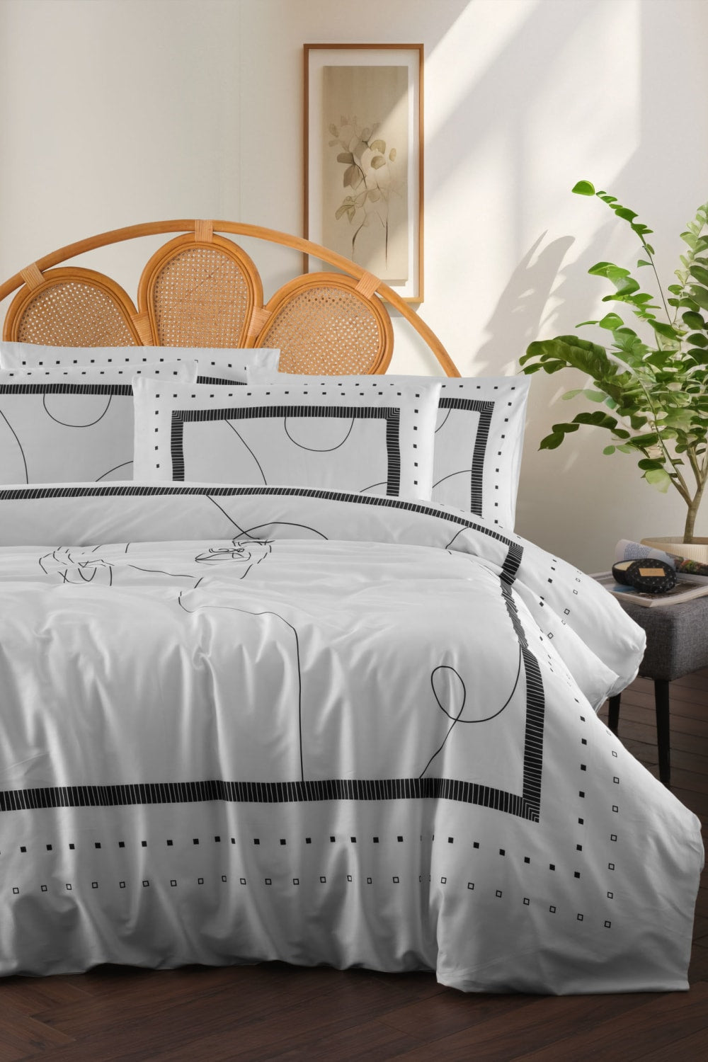 Chérx-Pamuk Saten Nevresim Takımı Sona-Nevresim Takımı-2-Milagron.com