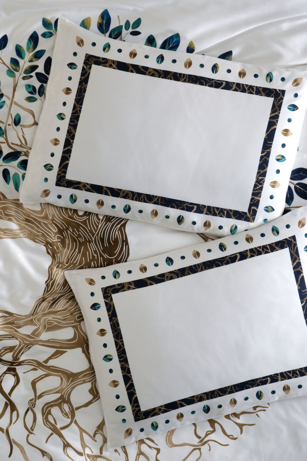 Chérx-Pamuk Saten Nevresim Takımı Yggdrasill-Nevresim Takımı-3-Milagron.com