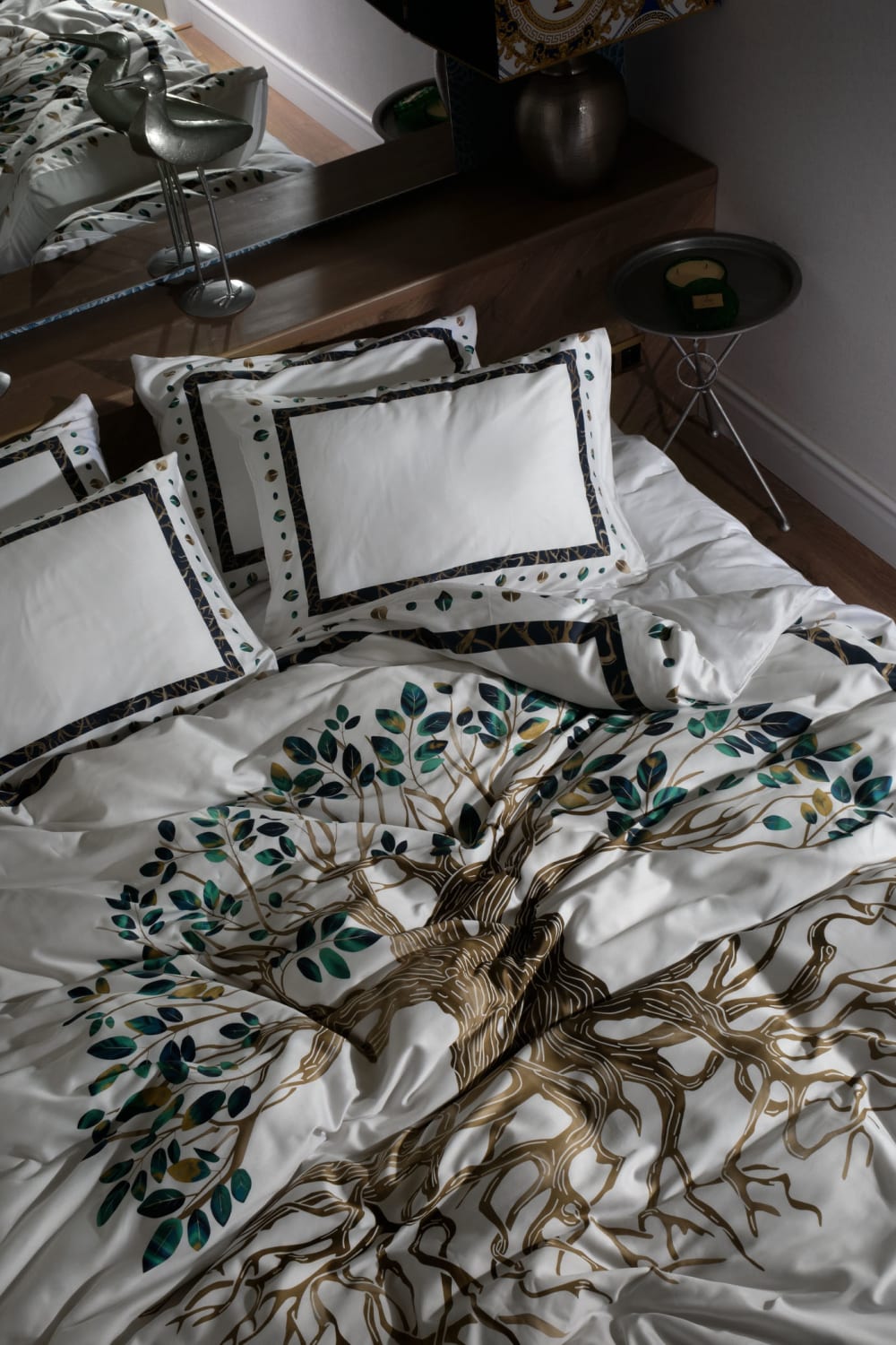 Chérx-Pamuk Saten Nevresim Takımı Yggdrasill-Nevresim Takımı-6-Milagron.com