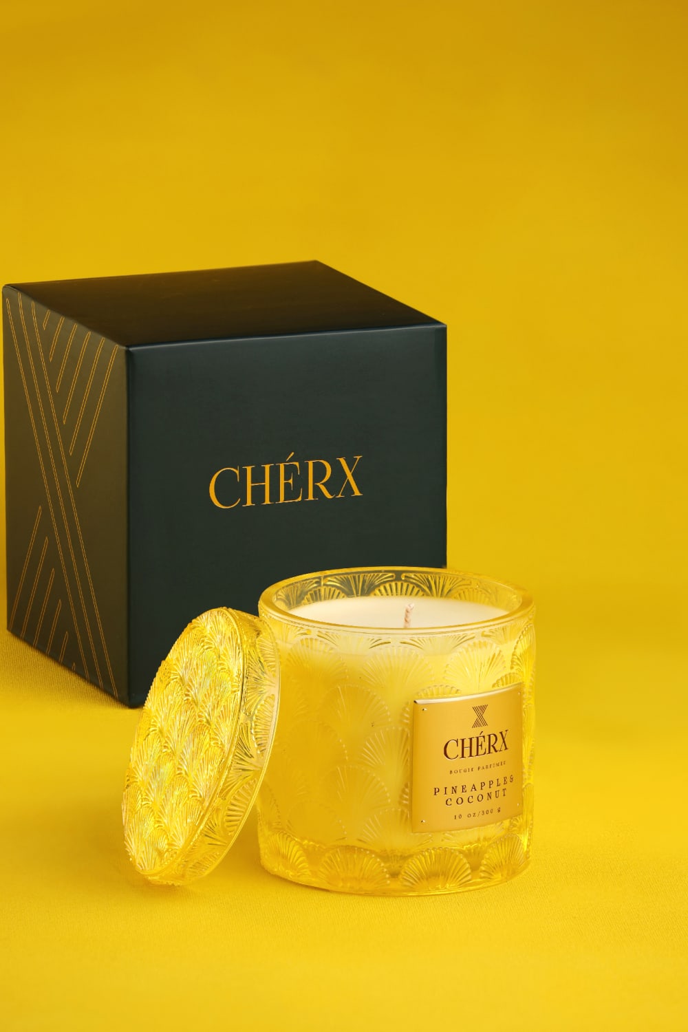 Chérx-Pineapple & Coconut Cam Kavanoz Mum-Mum-4-Milagron.com