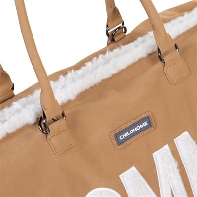 Mommy Bag, Anne Bebek Bakım Çantası Süet