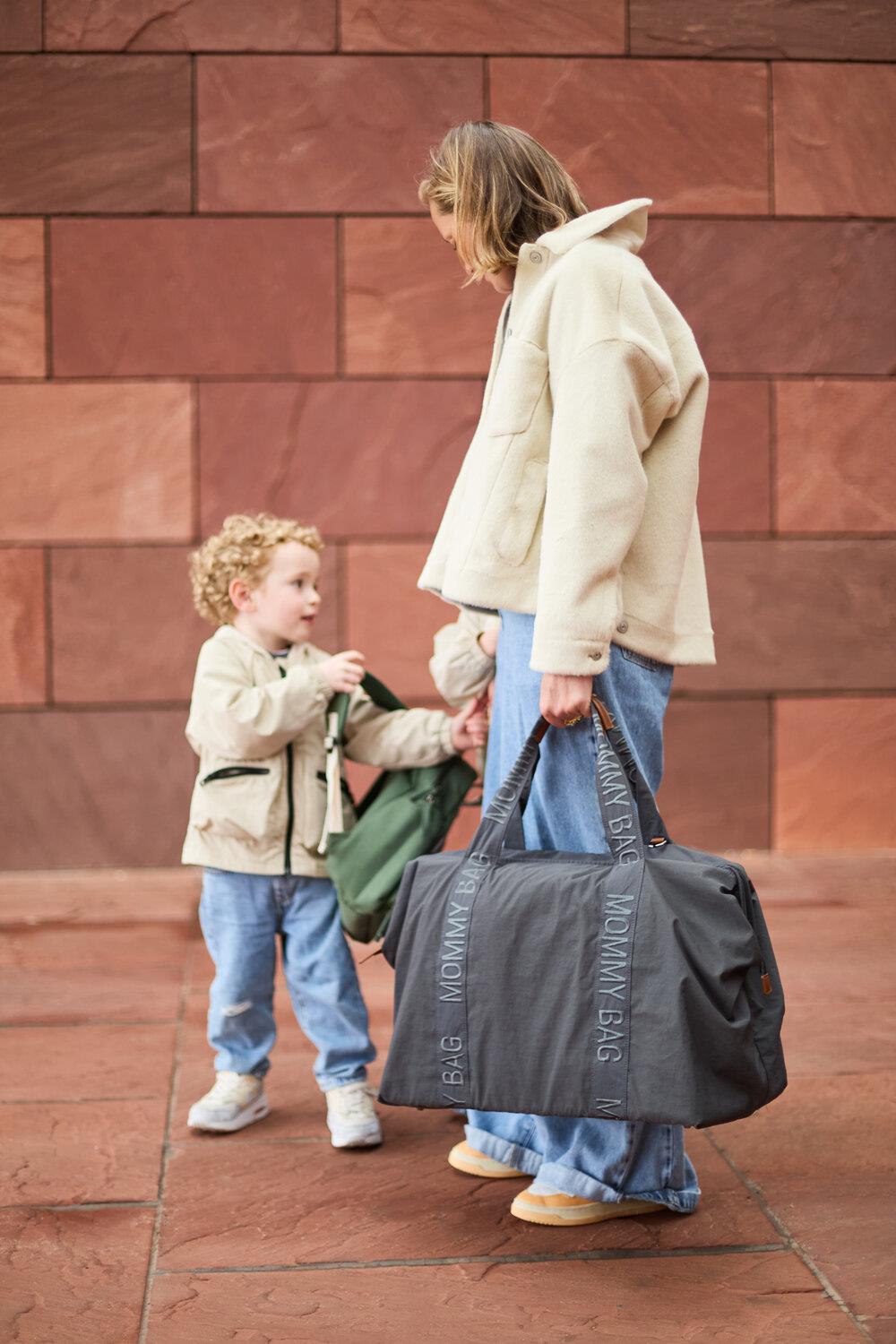 Mommy Bag Çanta, Urban Koyu Gri