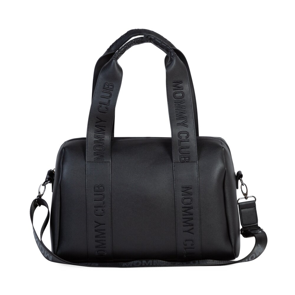 Mommy Club Bag, Vegan Deri Siyah
