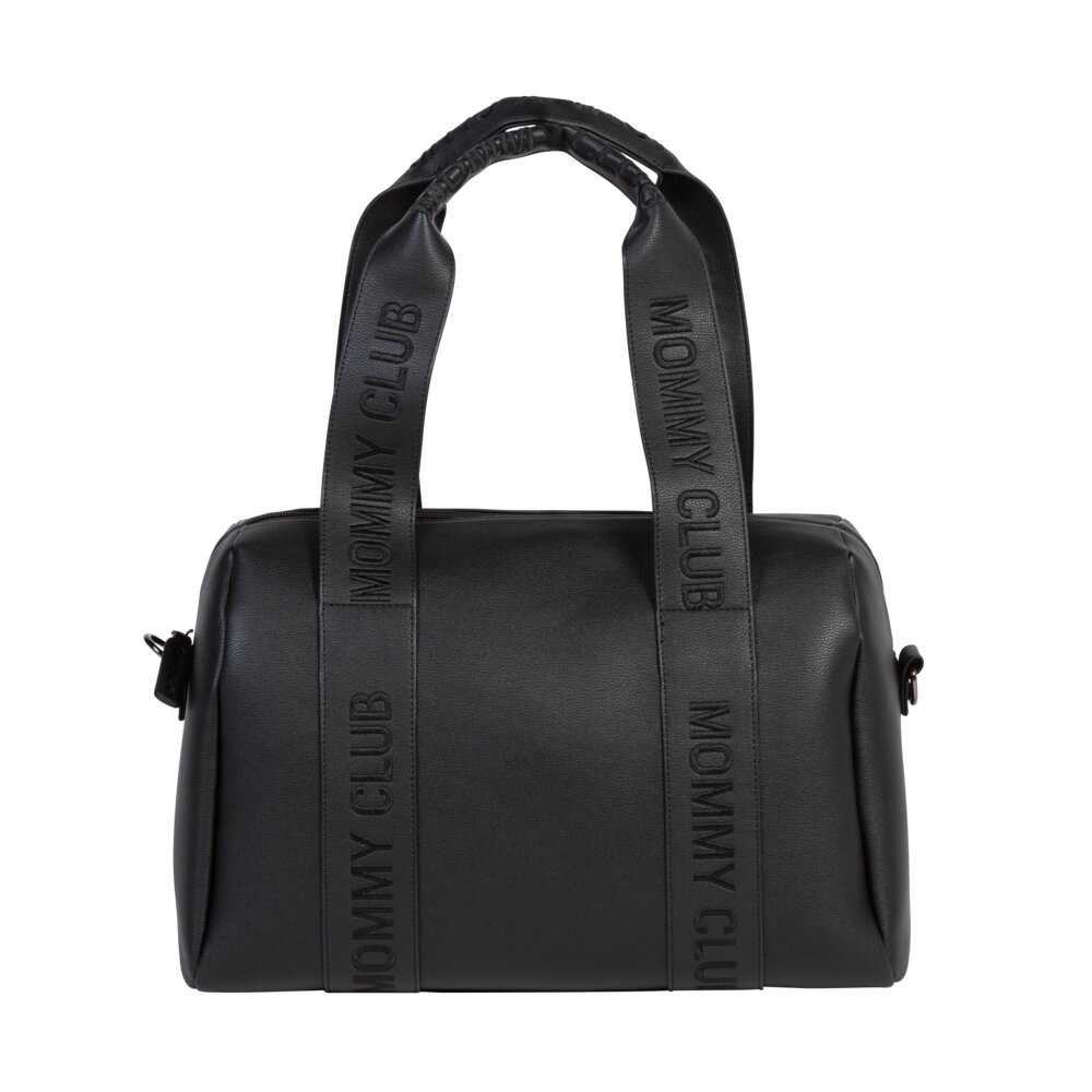 Mommy Club Bag, Vegan Deri Siyah