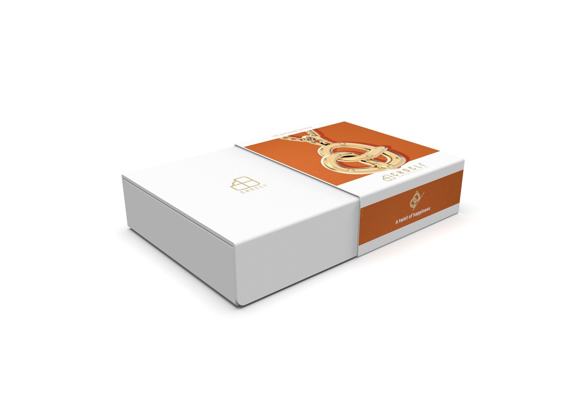 Chocli-18 Ayar Altın Kaplama Kraker Kolye-Kolye-5-Milagron.com