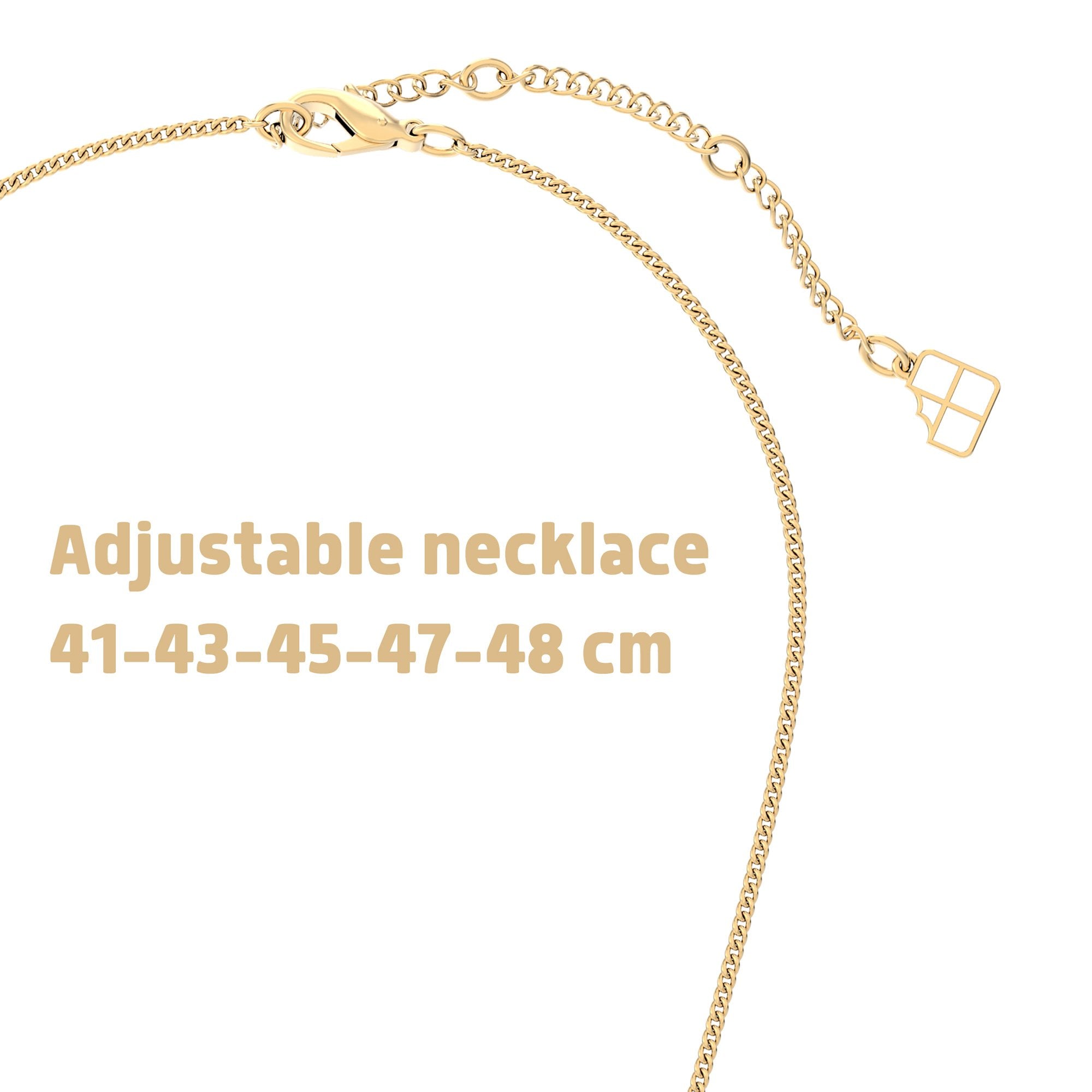 Chocli-18 Ayar Altın Kaplama Kraker Kolye-Kolye-7-Milagron.com