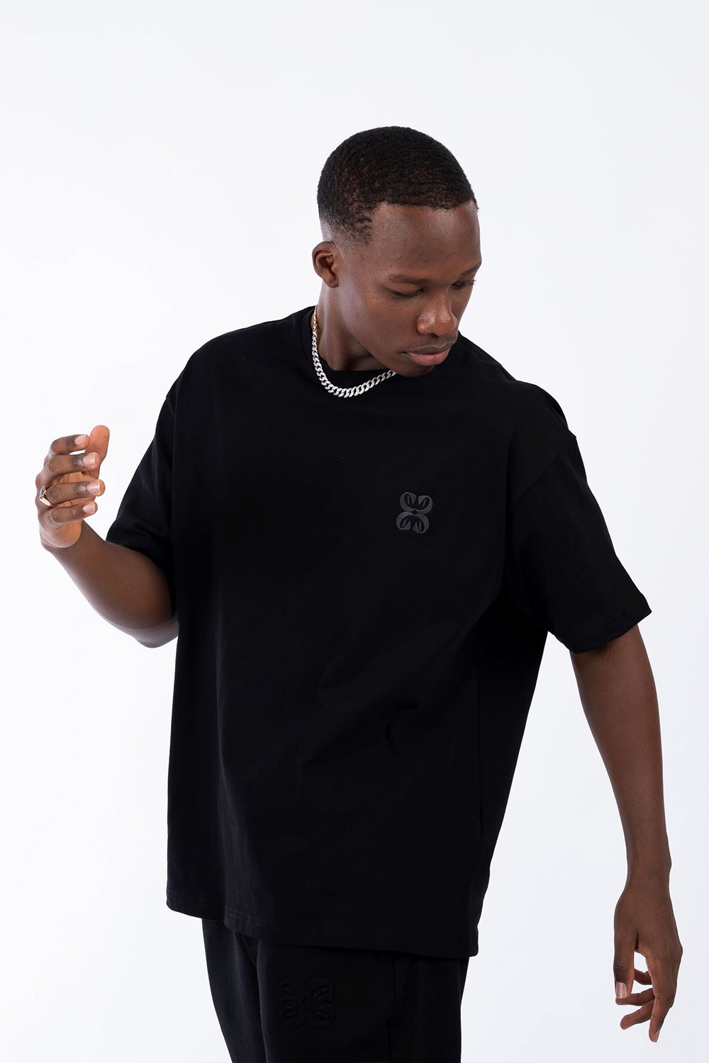 Christina's Storm-Black Emblem T-shirt-T-Shirts-1-Milagron.com