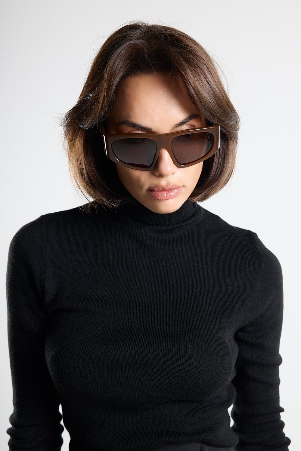 Christina's Storm-Black Roll Neck Jumper-T-Shirts-3-Milagron.com