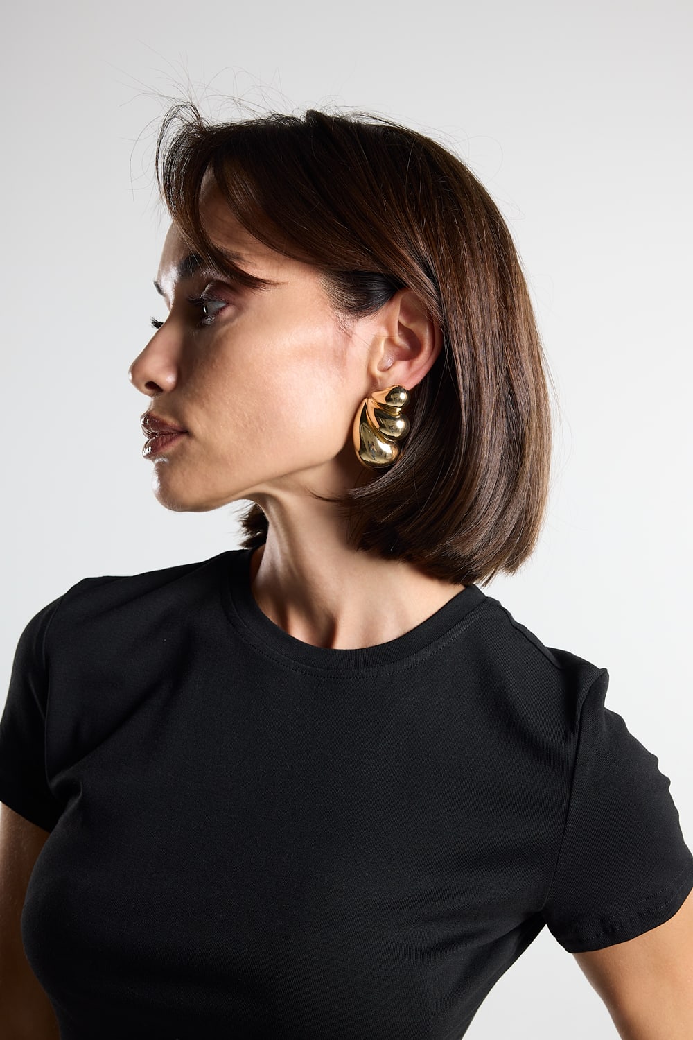 Christina's Storm-Black Soft Crop Top-Crop Top-3-Milagron.com