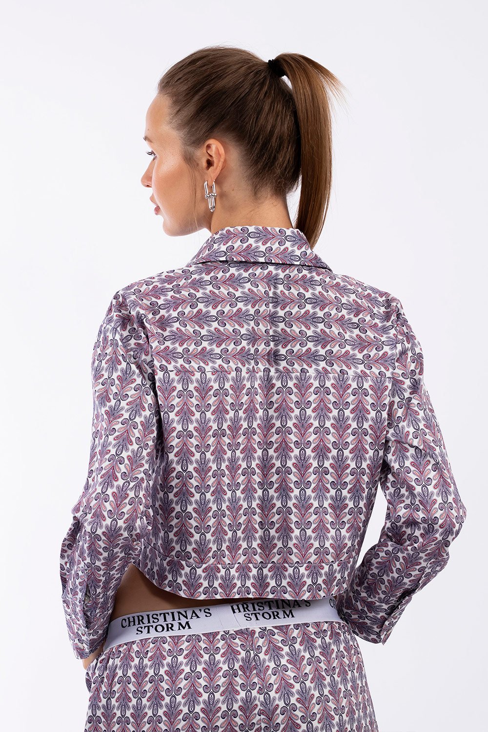 Christina's Storm-Comfy Goddess Crop Shirt-Gömlek-2-Milagron.com