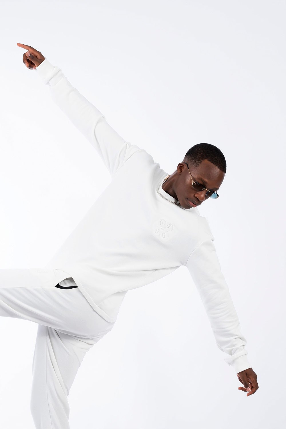 Christina's Storm-Just Wanna Rock Cream Set-Sweatshirts & Hoodies-2-Milagron.com