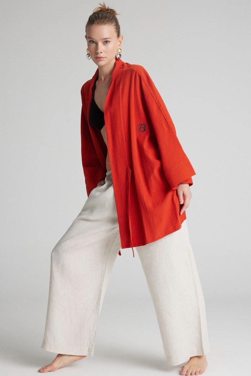 Christina's Storm-Lionessa Ii Kimono-Kimono-2-Milagron.com