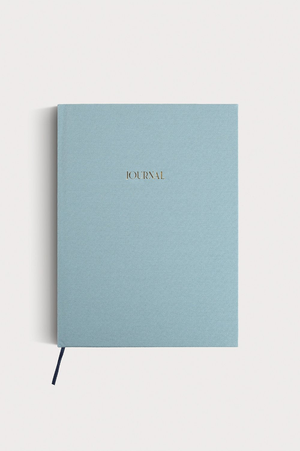 Clavist-Journal - A5 Açık Mavi Keten Cilt Bezli Çizgisiz Düz Defter-Ajanda-1-Milagron.com