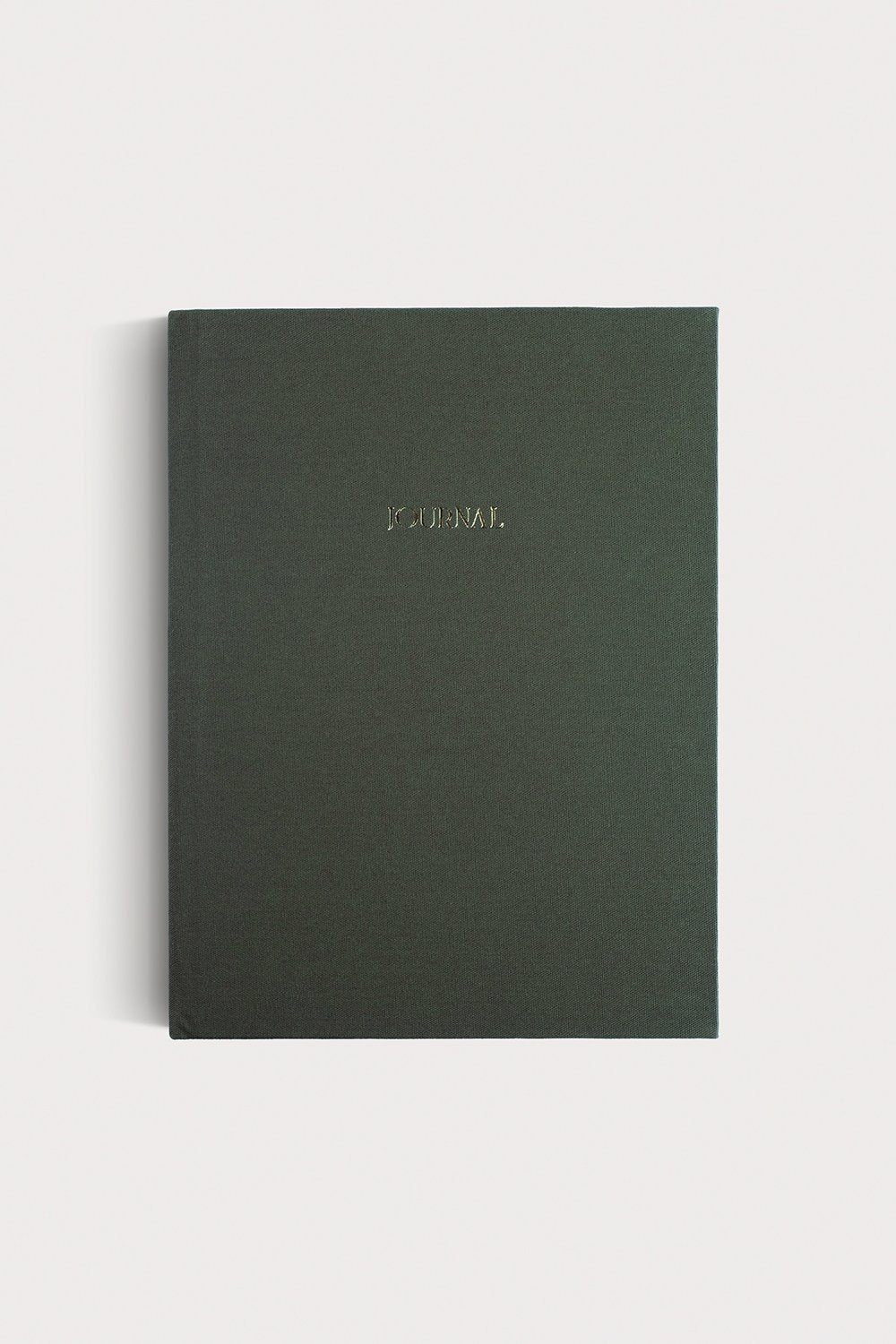 Clavist-Journal - A5 Haki Keten Cilt Bezli Çizgisiz Düz Defter-Ajanda-1-Milagron.com