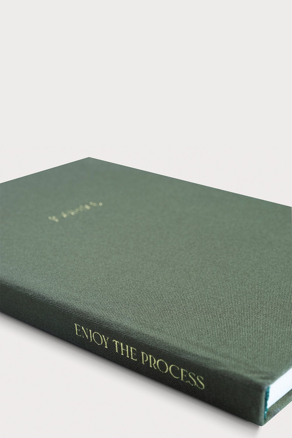 Clavist-Journal - A5 Haki Keten Cilt Bezli Çizgisiz Düz Defter-Ajanda-3-Milagron.com