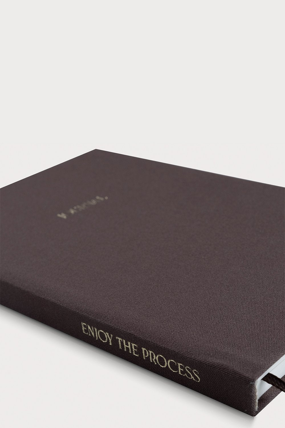 Clavist-Journal - A5 Kahverengi Keten Cilt Bezli Çizgisiz Düz Defter-Ajanda-3-Milagron.com