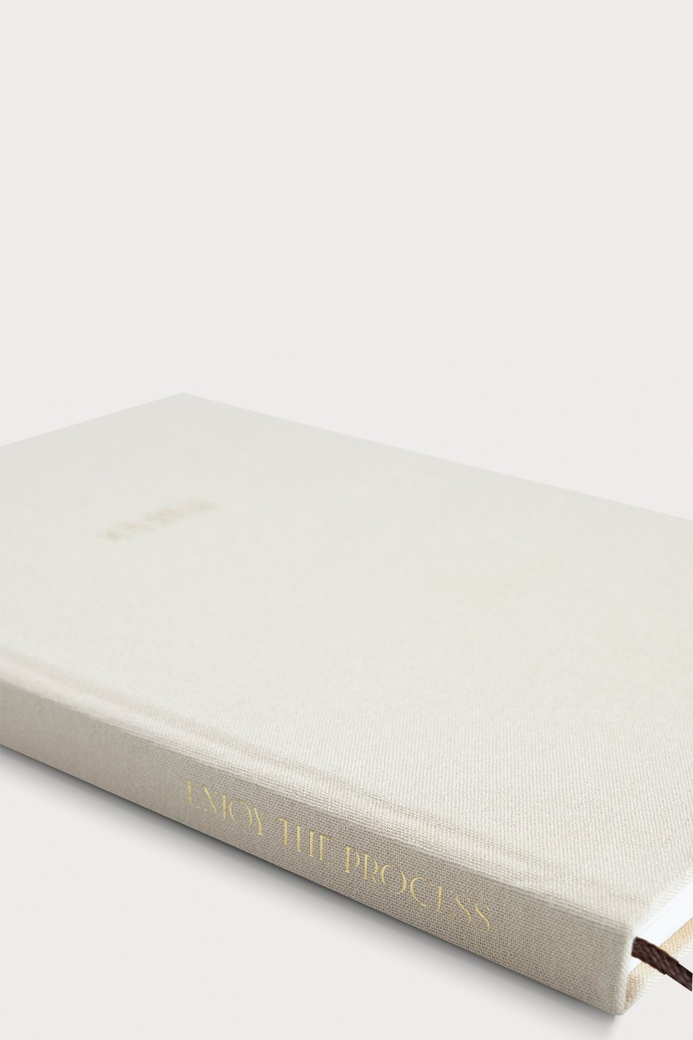 Clavist-Journal A5 Krem Rengi Keten Cilt Bezli Çizgisiz Düz Defter-Ajanda-3-Milagron.com