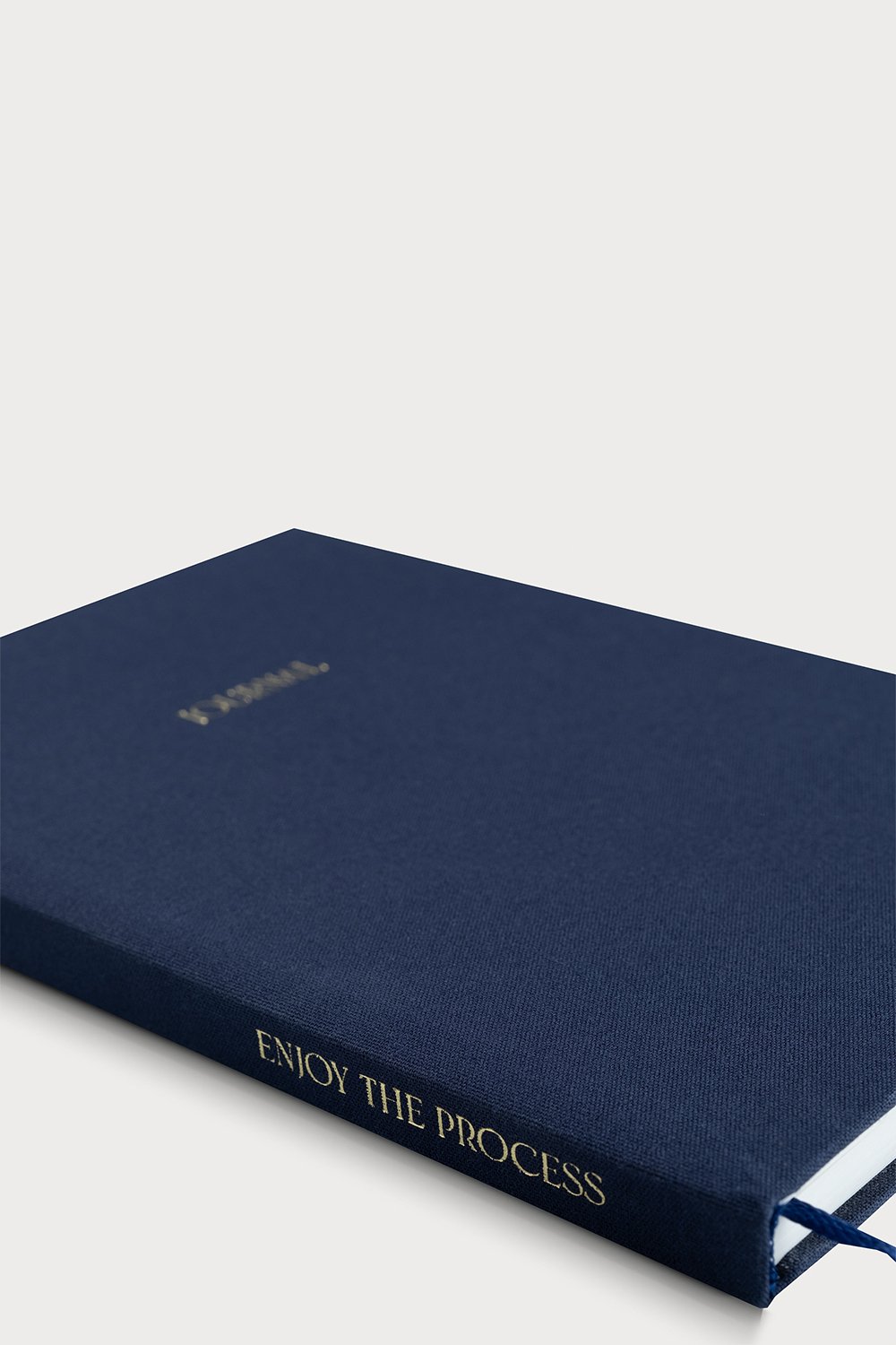 Clavist-Journal - A5 Lacivert Keten Cilt Bezli Çizgisiz Düz Defter-Ajanda-3-Milagron.com