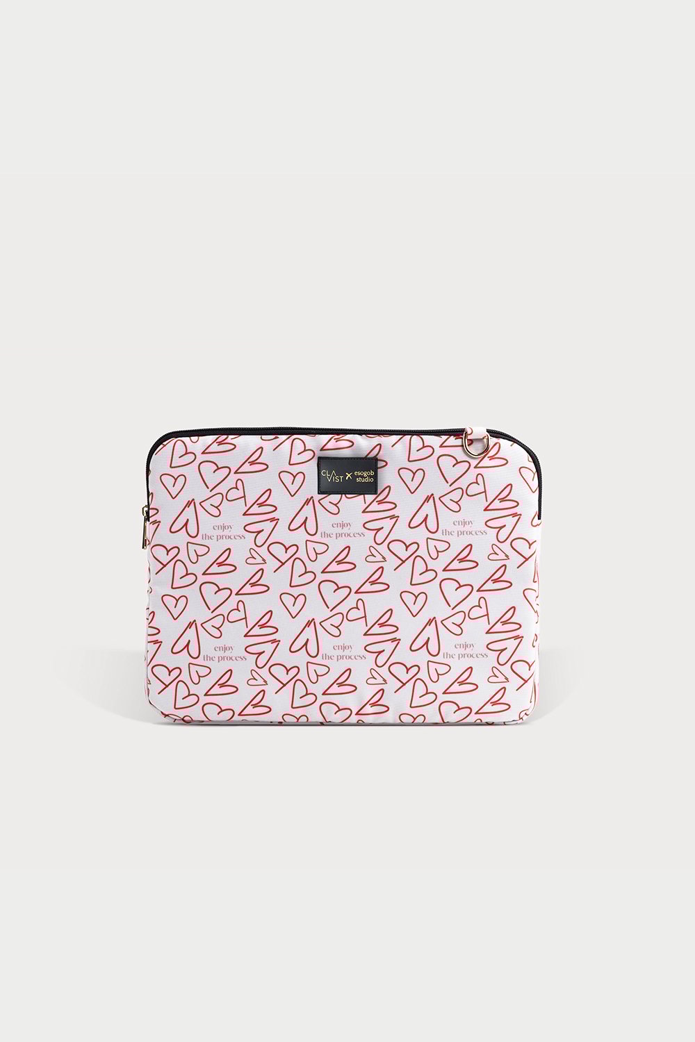 Clavist-Love And Life Laptop Case 13"&14"- Kalp Desenli Laptop & Macbook & Ipad Kılıfı-Laptop & Evrak Çantası-1-Milagron.com