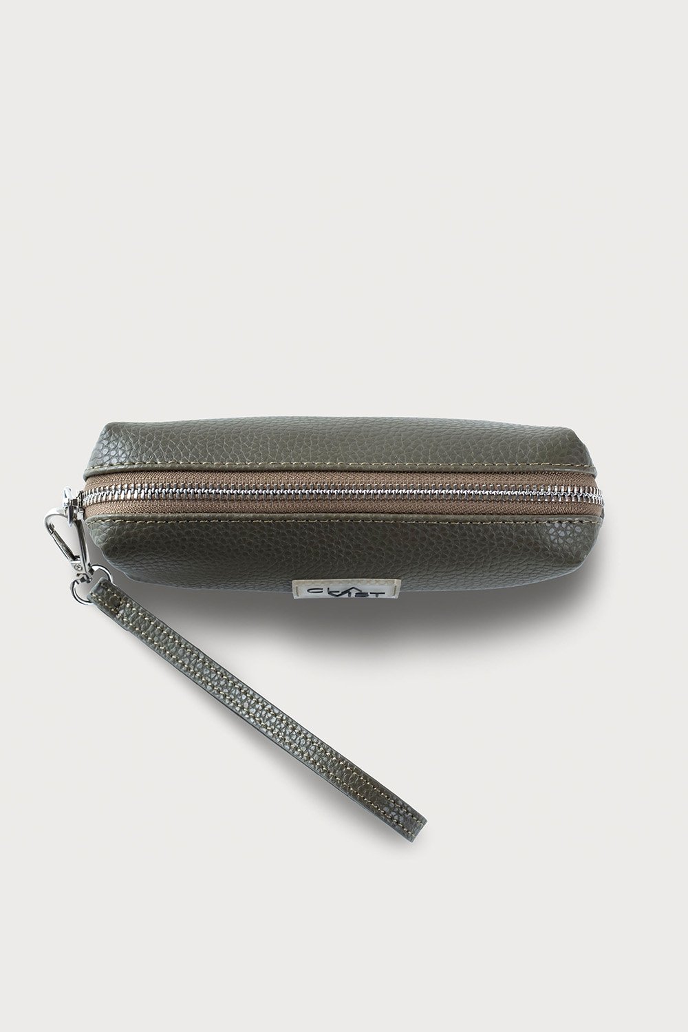 Clavist-Minimalist Kalem Ve Aksesuar Çantası Yeşil-El Çantası-2-Milagron.com