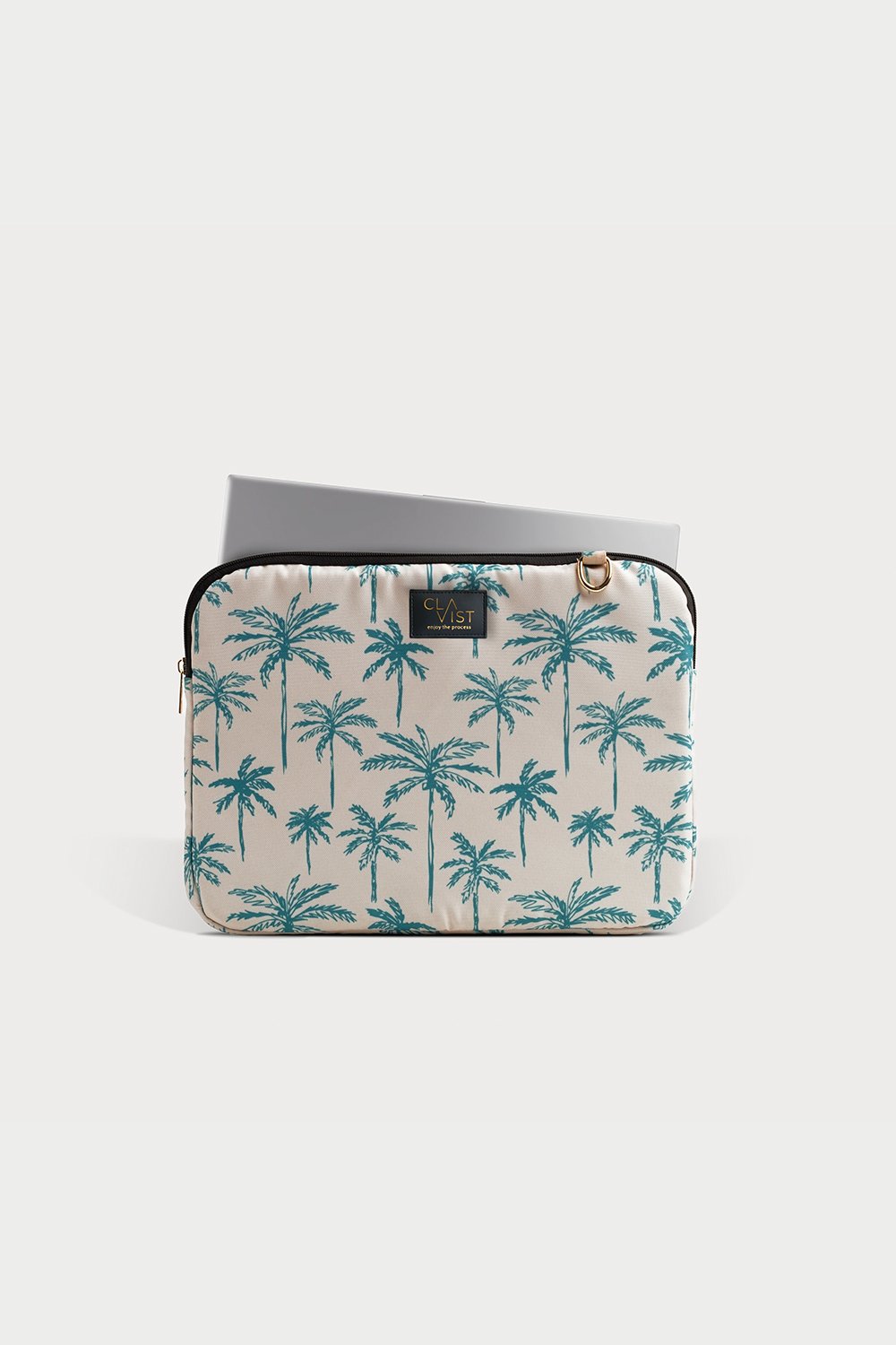 Clavist-Palmera Laptop Case 13"&14"- Palmiye Desenli Laptop & Macbook & Ipad Kılıfı-Laptop & Evrak Çantası-4-Milagron.com