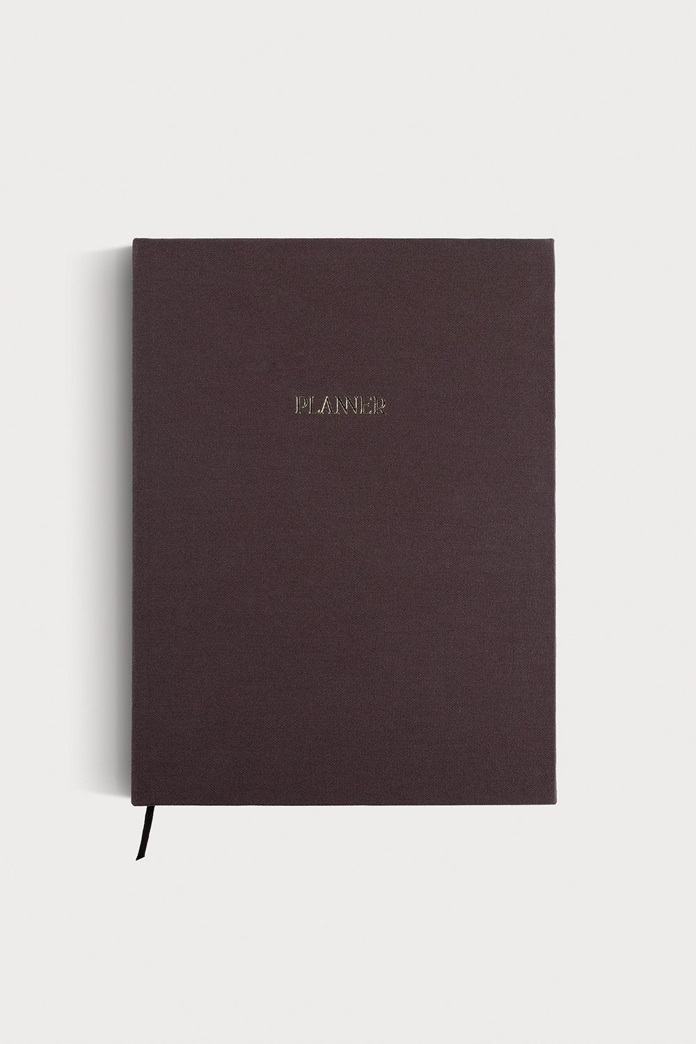 Clavist-Planner - A5 Kahverengi Keten Cilt Bezli Tarihsiz Haftalık Ajanda/süresiz Haftalık Planlayıcı-Ajanda-1-Milagron.com