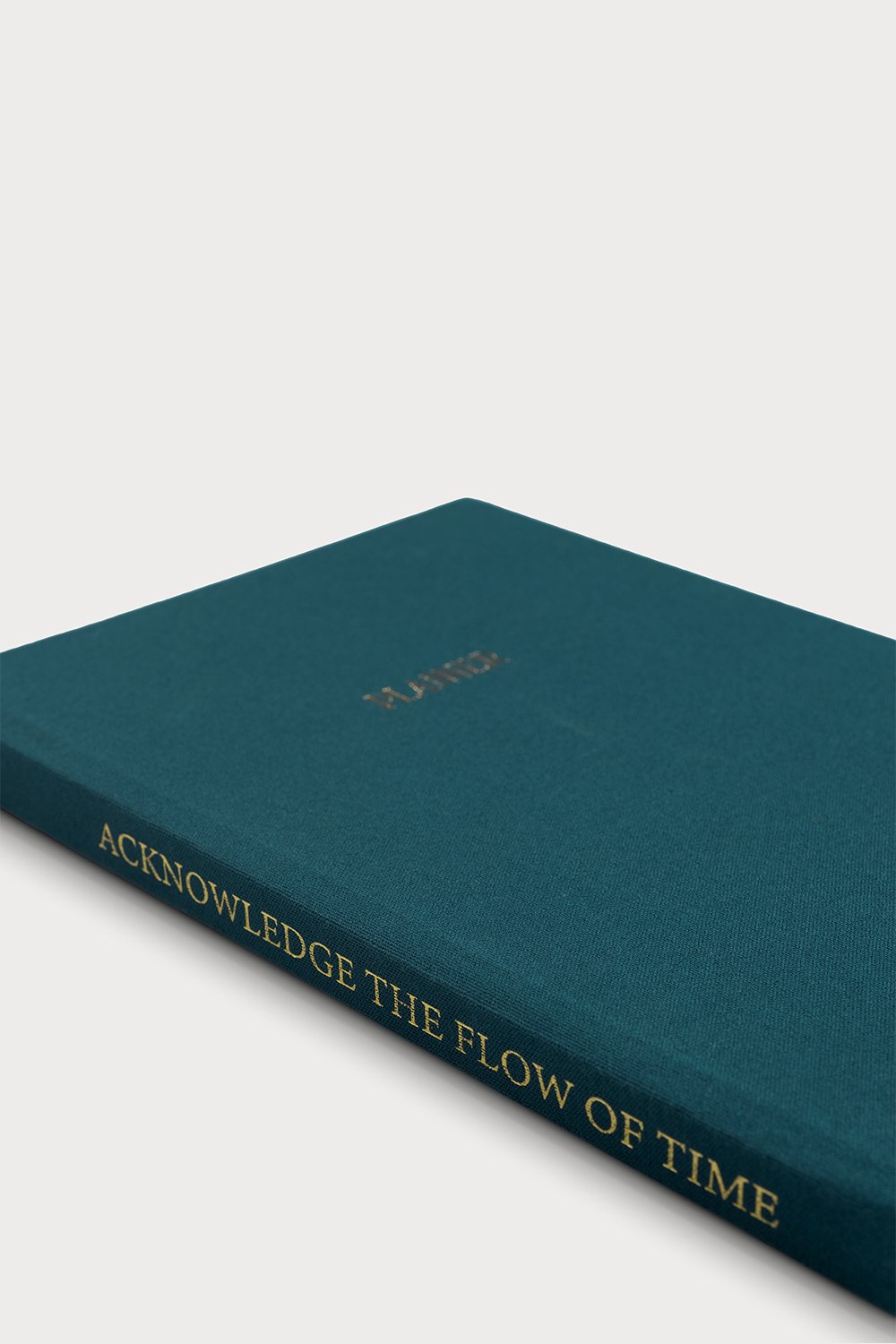 Clavist-Planner - A5 Petrol Keten Cilt Bezli Tarihsiz Haftalık Ajanda/süresiz Haftalık Planlayıcı-Ajanda-3-Milagron.com