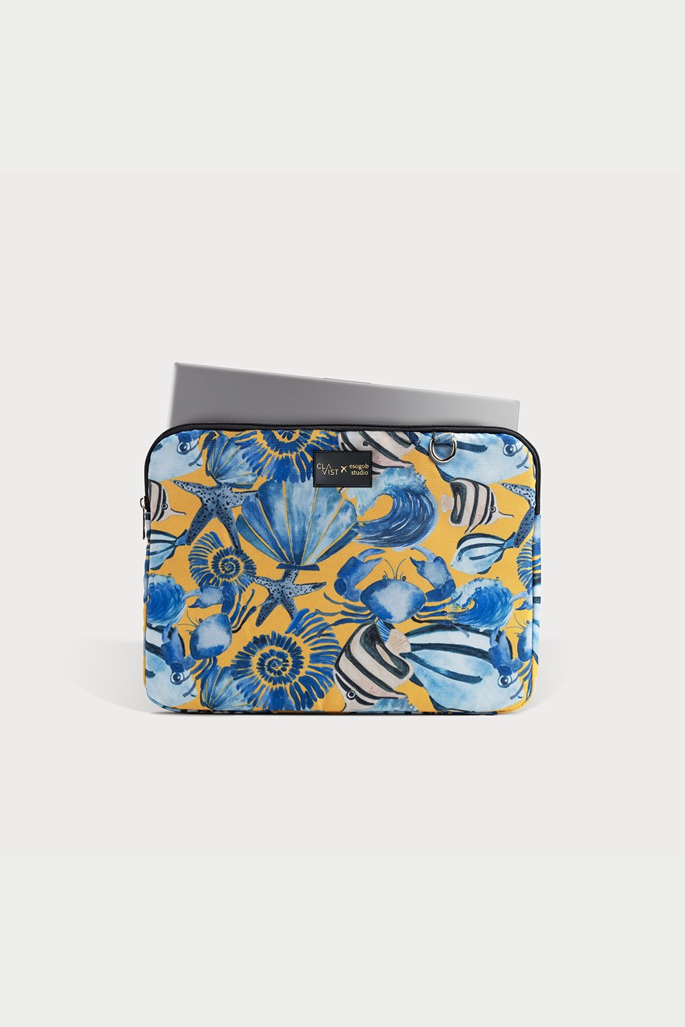 Clavist-Sea Laptop Case 13"&14"- Balık Ve Deniz Desenli Laptop & Macbook & Ipad Kılıfı-Laptop & Evrak Çantası-4-Milagron.com