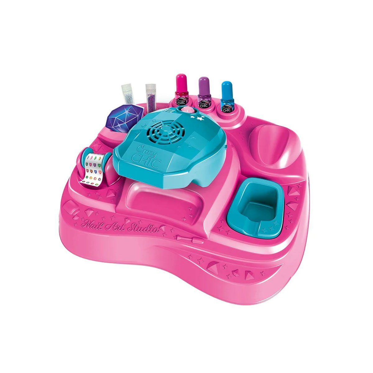 Clementoni-18730 Crazy Chic Tırnak Sanatı Stüdyosu-Oyuncak-2-Milagron.com