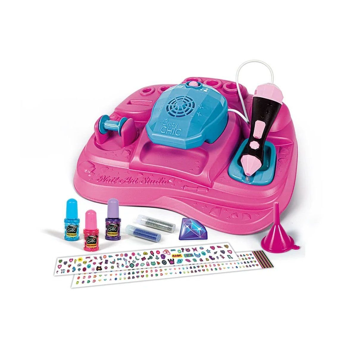Clementoni-18730 Crazy Chic Tırnak Sanatı Stüdyosu-Oyuncak-3-Milagron.com
